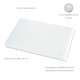 Tabla Cortar Polietileno 35x25x1,5 cm. Color Blanco