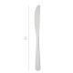 Cuchillo Mesa Murano 211 mm.Caja 12 unidades