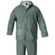 Traje de Agua Impermeable Verde Pvc Talla 9-XXL