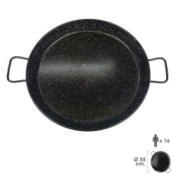 Paellera Valenciana Esmaltada 16 personas/ 55 cm