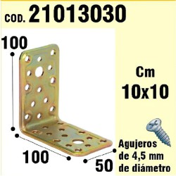 Soporte Para Madera Ángulo 50x 100x 100 mm.