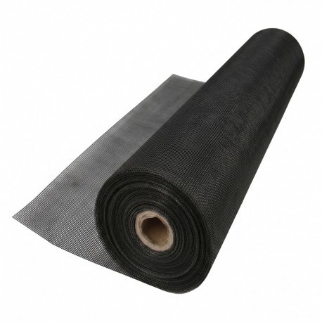 Tela Mosquitera Fibra Vidrio Gris 18x16 Ancho 150 cm. Rollo 50 Metros. Malla Mosquitera Fibra Vidrio Anti Mosquitos, Antimoscas,