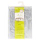 Mantel Hule Rectangular Transparente Antimanchas PVC 140x250 cm. Recortable Uso Interior y Exterior