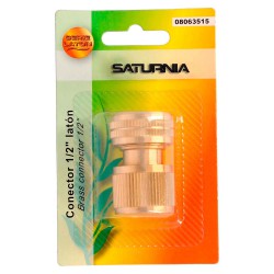 Conector Manguera Laton 1/2" Hembra, Adaptador Grifo, Conector Grifo A Conector Rapido