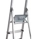 Escalera Doméstica Aluminio 6 Peldaños 12 cm Grosor.