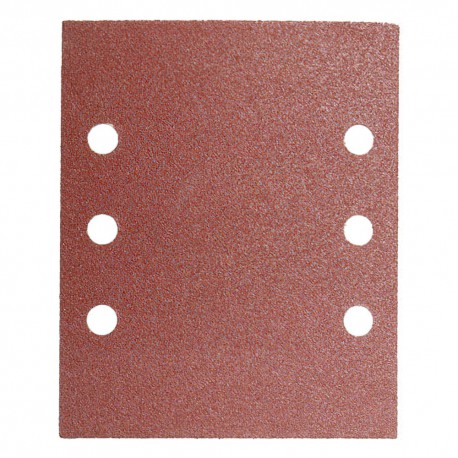 Lija Recambio Con Velcro 114x140 mm. Con Agujeros Grano 40 (10 Piezas)