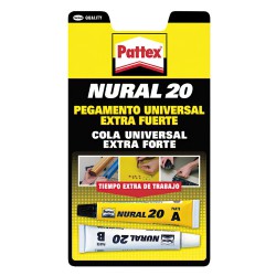 Nural- 20 Blanco Transparente 22 ml (2 Tubos 11+11 ml)