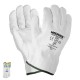 Guantes Piel FLOR 10" Con Colgador (Par)