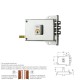 Cerradura Yale 7-hn/ Derecha