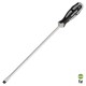 Destornillador Plano Estampado Acero S2 Mango TPR Bimaterial. Medida 1,6 x Ø 9,0 x 300 mm. DIN5265