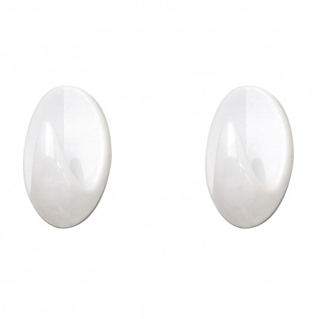Colgador Oryx Blanco Grande (Blister 2 Unidades) Adhesivo