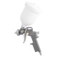 Pistola Pintar Neumática Boquilla De 1,5 mm. Con Depósito Superior 0,6 Litros y Adaptador Rapido