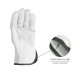 Guantes Piel FLOR 9" Con Colgador (Par)