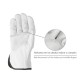 Guantes Piel FLOR 9" Con Colgador (Par)