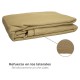 Toldo Vela Sombra Jardin Triangular Beige 5,0 x 5,0 metros.