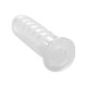 Taco Wolfpack Plastico Blanco 5 mm. (25 unidades)
