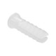 Taco Wolfpack Plastico Blanco 5 mm. (25 unidades)