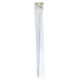 Barra Para Cortina Ducha Extensible Aluminio Blanco 70 a 125 cm.