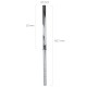 Tubo Telescopico Para Aspirador Inoxidable 07010450