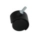 Juego Ruedas Para Aspirador Inoxidable 07010450