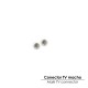 Conector TV Macho Recto 9,5 mm.