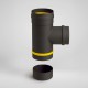 Te con Tapa Estufa Pellet Vitrificado Ø80 Mm 90°