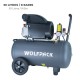 Compresor Aire Wolfpack 50 Litros / 8 Bares / 1,5 Kw - 2,0 HP