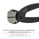 Tenazas Rusas Profesionales Plus DIN/ISO 9242 Cromo Vanadio Negra 9"