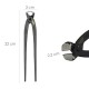 Tenazas Rusas Profesionales Plus DIN/ISO 9242 Cromo Vanadio Negra 9"