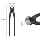 Tenazas Rusas Profesionales Plus DIN/ISO 9242 Cromo Vanadio Negra 10"