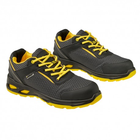 Zapato Bajo Seguridad Maurer S3L Modelo Amerina Antideslizante con Suela Composite y Resistencia a los Hidrocarburos Talla 39