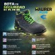 Botas Seguridad Maurer S1 Modelo Arlaz Antideslizante con suela y puntera antiperforación, Resistencia a los Hidrocarburos Nº 45