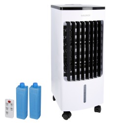 Ventilador Refrescador Por Agua Con Mando. Oscilación Automatica 3 Velocidades, Modo Ventilación / Refrigeración