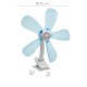 Ventilador Con Clip Ø 43 cm. Ideal para Hogar, Oficina, Camping, Ventilador Mesa Portatil