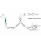 Adaptador Manguera Plastico 3/4 Macho Blister