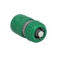 Conector Manguera Plastico 1/2 Con Stop Blister