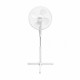 Ventilador Pie Blanco 45 Watt - 1,2 Metro Alto.