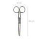 Tijera Costura 5,0" / 125 mm. tijera De Costura Multifunción Acero Inoxidable Ideal Para Cortar Todo Tipo De Telas, Manualidades