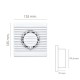 Extractor Aire Ø 100 mm. / 14 Watt.