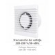 Extractor Aire Ø 125 mm. / 14 Watt.