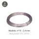 Alambre Galvanizado Rollo 5 kg. Nº15 - 2,4 mm.