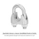 Sujetacables Galvanizado 20 mm. 3/4" Uso Domestico