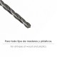 Broca Espiral Madera y Plástico Wolfpack 3,00 mm.