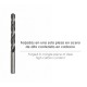 Broca Espiral Madera y Plástico Wolfpack 9,00 mm.