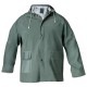Traje de Agua Impermeable Verde Pvc Talla 7-L