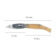 Navaja Wolfpack Modelo Nacar 8,9 cm cerrada