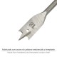 Broca Plana Madera 3 Puntas Wolfpack 18,00 mm.