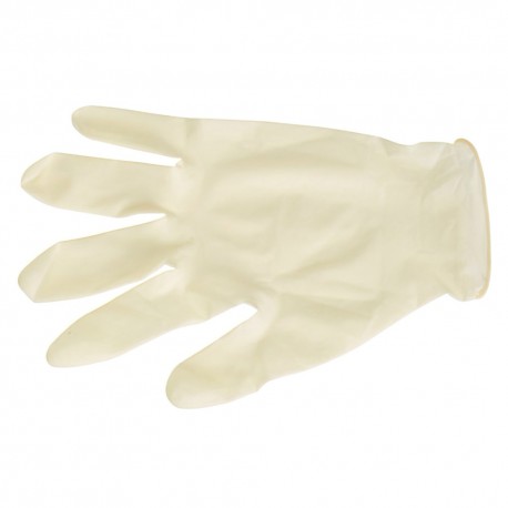 Guantes Desechables Latex Talla 9 XL Caja 100 Unidades