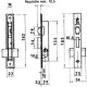 Cerradura Lince 5551 Aluminio 14 mm.