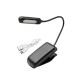 Linterna LED De Mesa / Lectura Bateria Recargable (1.000 mAh) 30 Lumenes Con Clip, 3 Tonos De Luz y 3 Niveles De Luminosidad